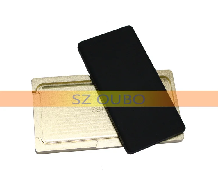 Выравнивание формы для S8 Edge Plus силиконовые ламинирования резиновые Pad ЖК-дисплей