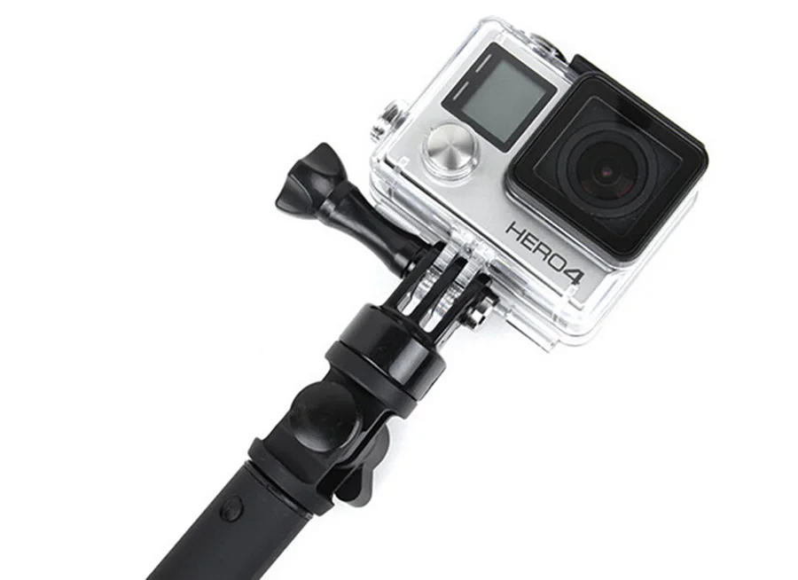 360 Вращающийся портативный ручной селфи палка 35-98 см монопод для Gopro Hero 3 4 5 Аксессуары для экшн-камеры Sjcam xiaoyi