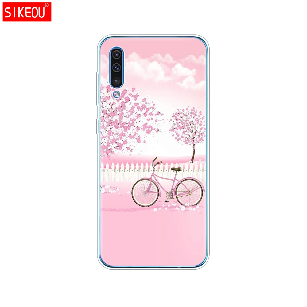 33695 Для samsung Galaxy A50 силиконовый прозрачный Футляр задняя крышка чехол для телефона для samsung A50 A505 A505F SM-A505F мягкий чехол 6,4 - Цвет: 33695