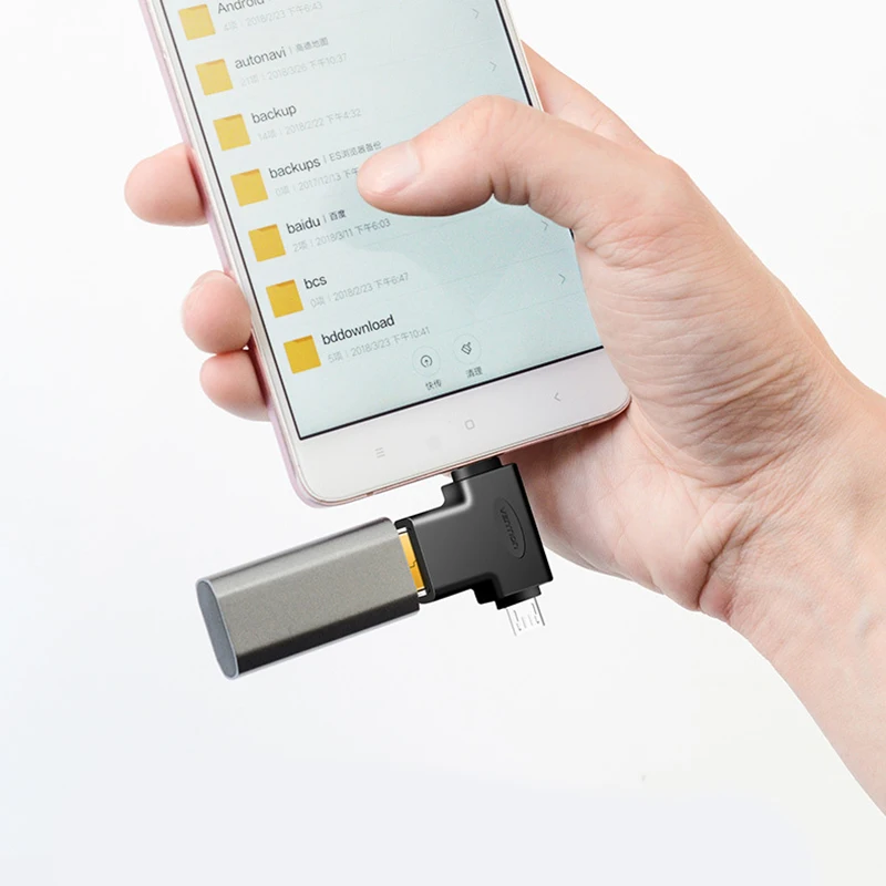Адаптер для телефона 2 в 1 мини-адаптер Micro USB Type C к 3 0 OTG конвертер адаптер