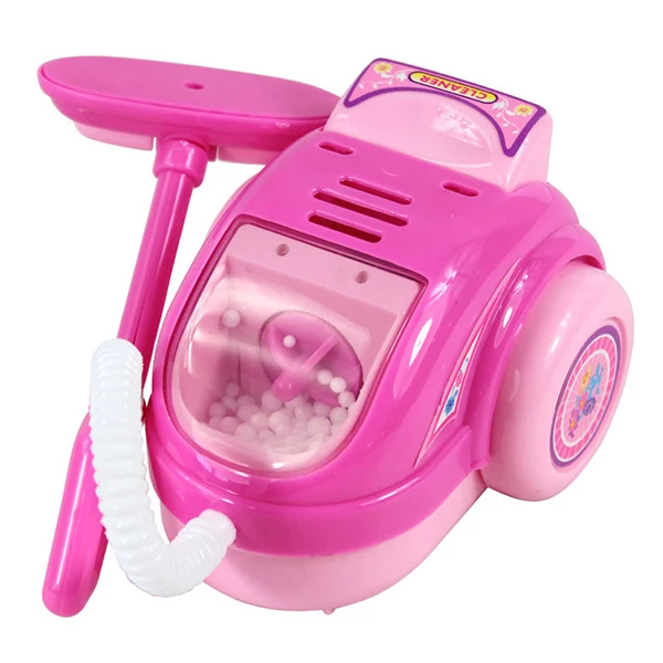 vacuum cleaner Детские ролевые игры кухонные игрушки Розовые бытовые приборы тостер пылесос плита Соковыжималка Блендер игрушка для детей игрушки для девочек - Цвет: vacuum cleaner