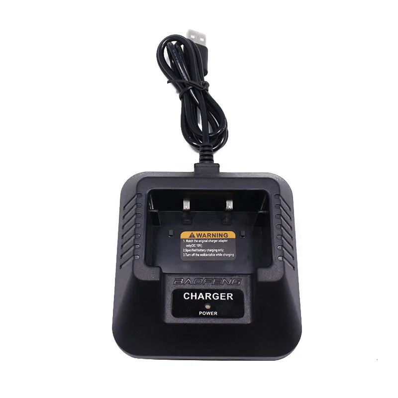 Baofeng UV 5R USB настольное зарядное устройство для 5RE DM Plus li ion CB Радио рация