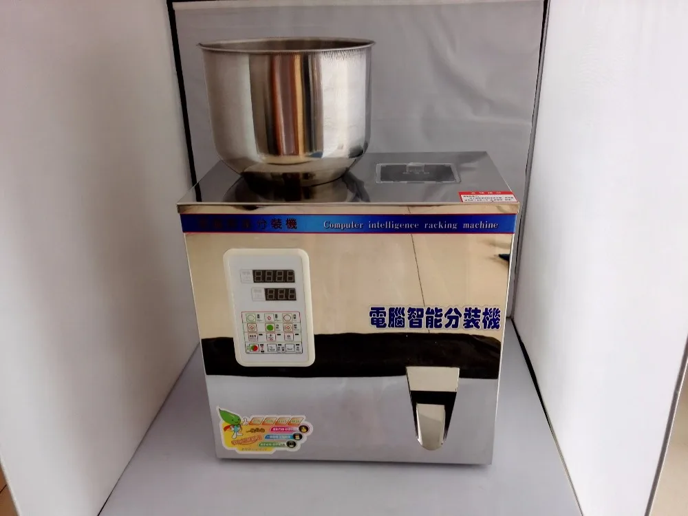 2-120g automatic Food weighing packing machine powder granular tea hardware materials filling machine Double vibrator version