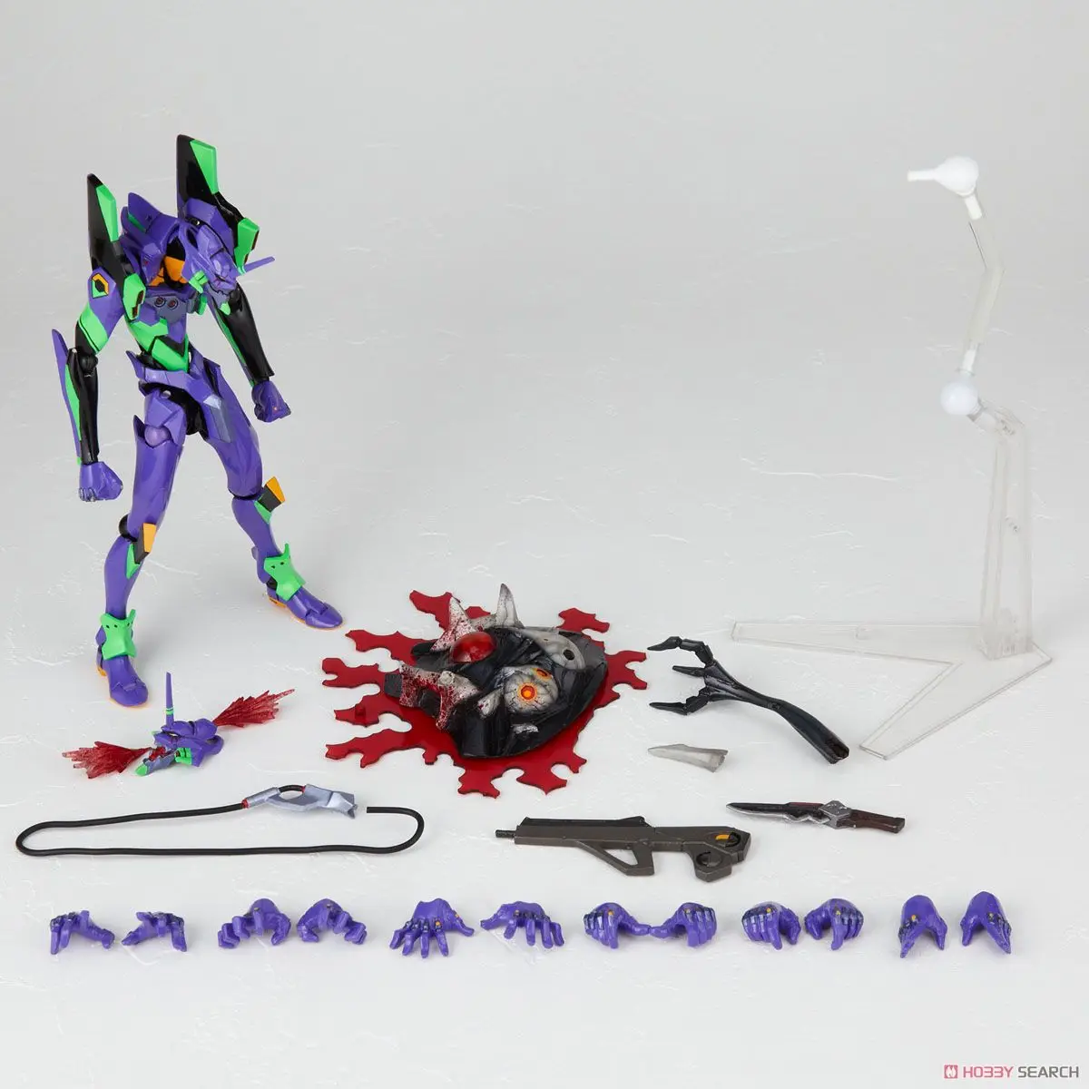 Bandai оригинальные REVOLTECH EVANGELION EVOLUTION EVANGELION блок-01(переиздание) наборы фигурки пластмассовые игрушечные модели