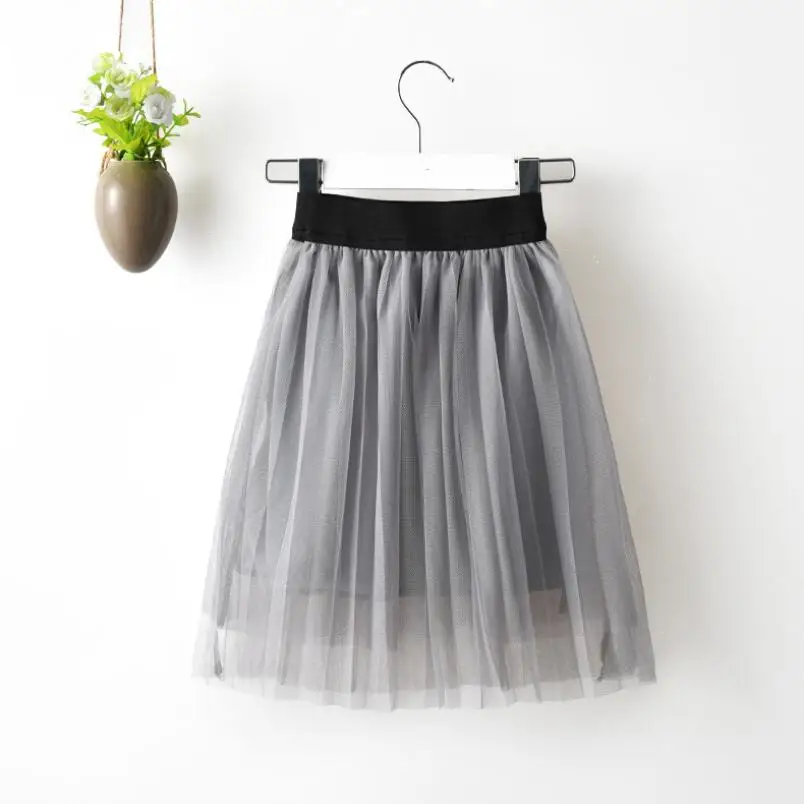 design 5 grey Г. Юбки-пачки для маленьких девочек, школьная юбка-пачка для девочек Детская сетчатая юбка Бальные Юбки принцессы с блестками и звездами для девочек, детская одежда - Цвет: design 5 grey