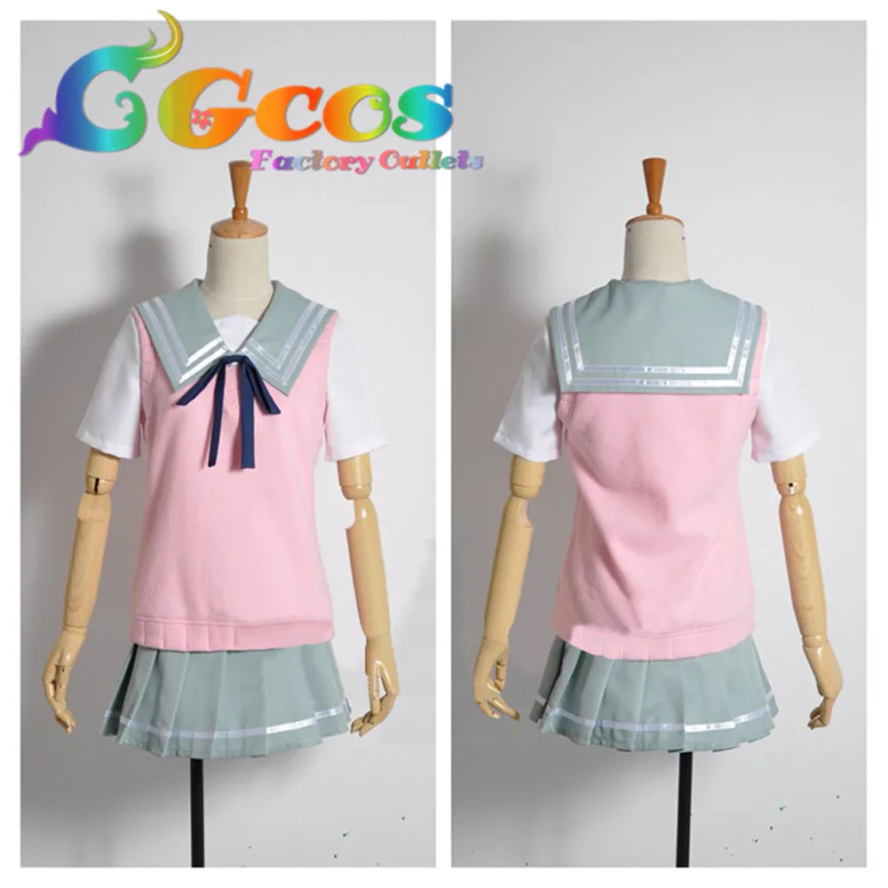 CGCOS Бесплатная доставка Косплей Костюм Kyoukai no Kanata Mirai Kuriyama новый в наличии