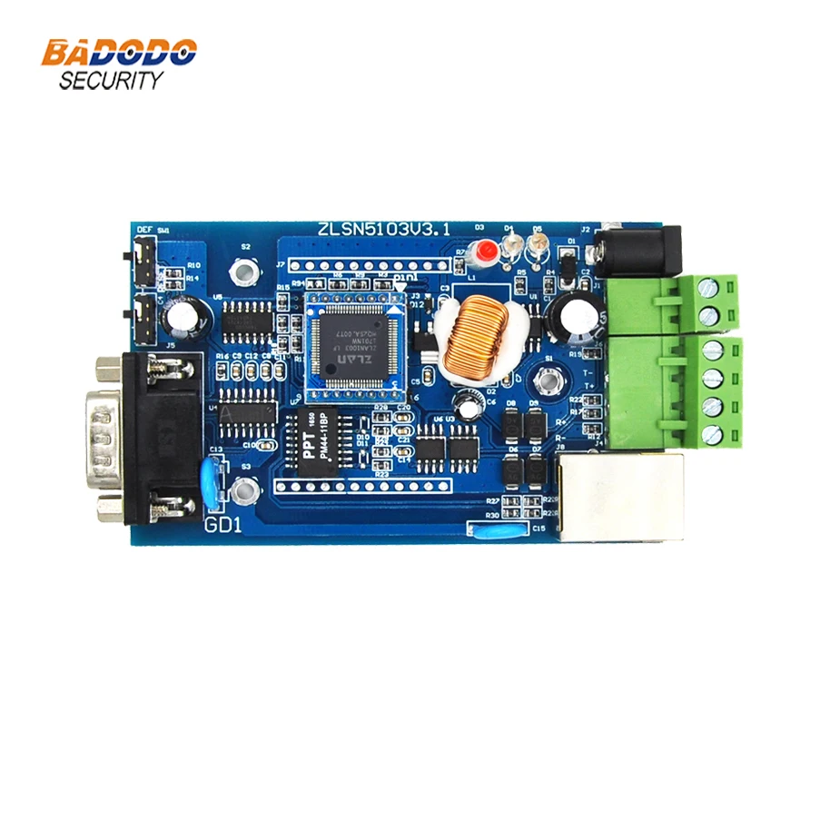 Industrial Serial port RS232 RS422 RS485 to Ethernet TCP/IP device converter module ZLSN5103/ ZLSN5143 (support Modbus RTU TCP) |
