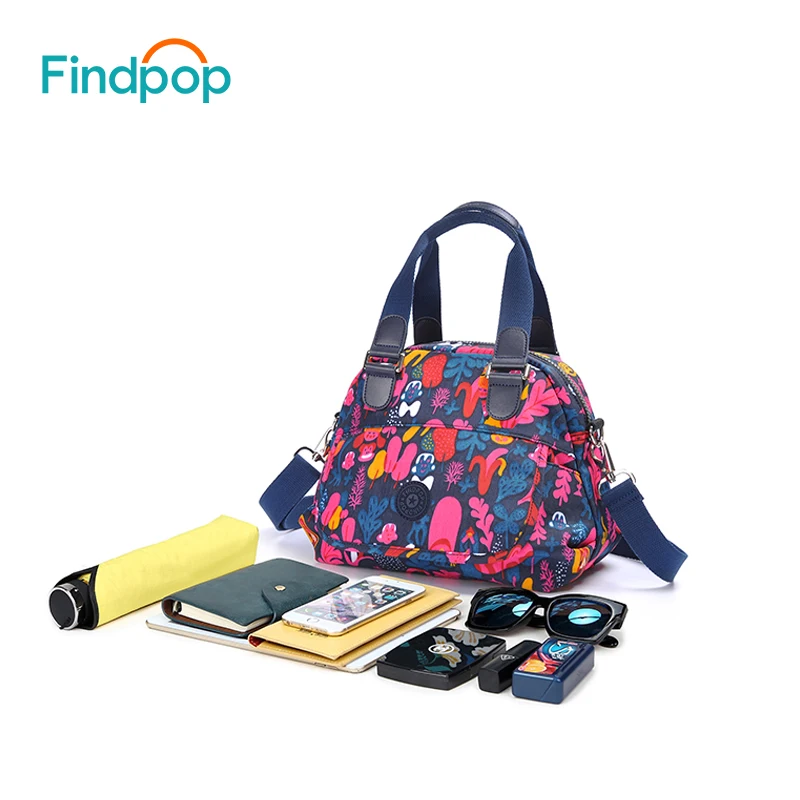 Сумка Findpop Женская водонепроницаемая с цветочным принтом|monkey bag|monkey brand bagbrand shoulder