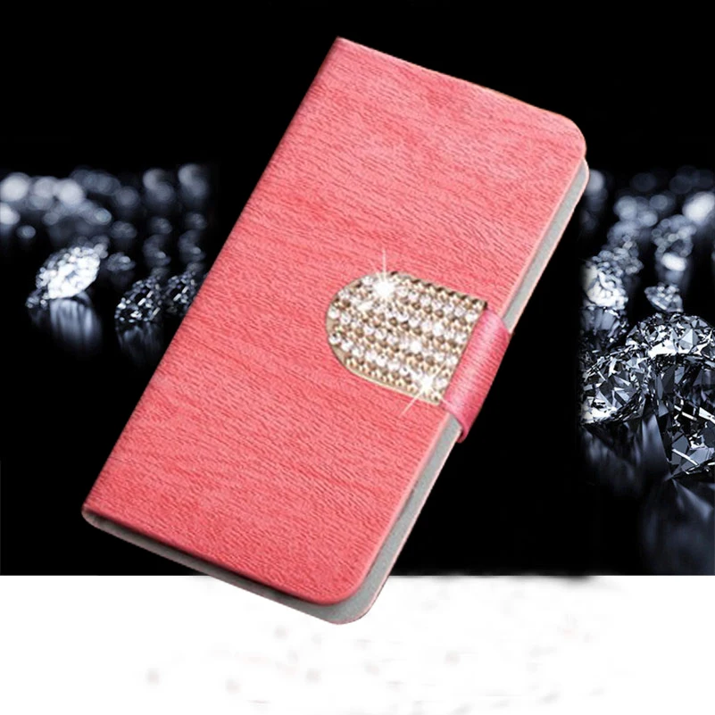 Pink with Do Prestigio Wize Q3 PSP 3471 Case For Prestigio Wize Q3 Cover Wallet Pu Leather Bag Phone Cases for Prestigio Wize Q3 PSP3471DUO - Цвет: Pink with Do