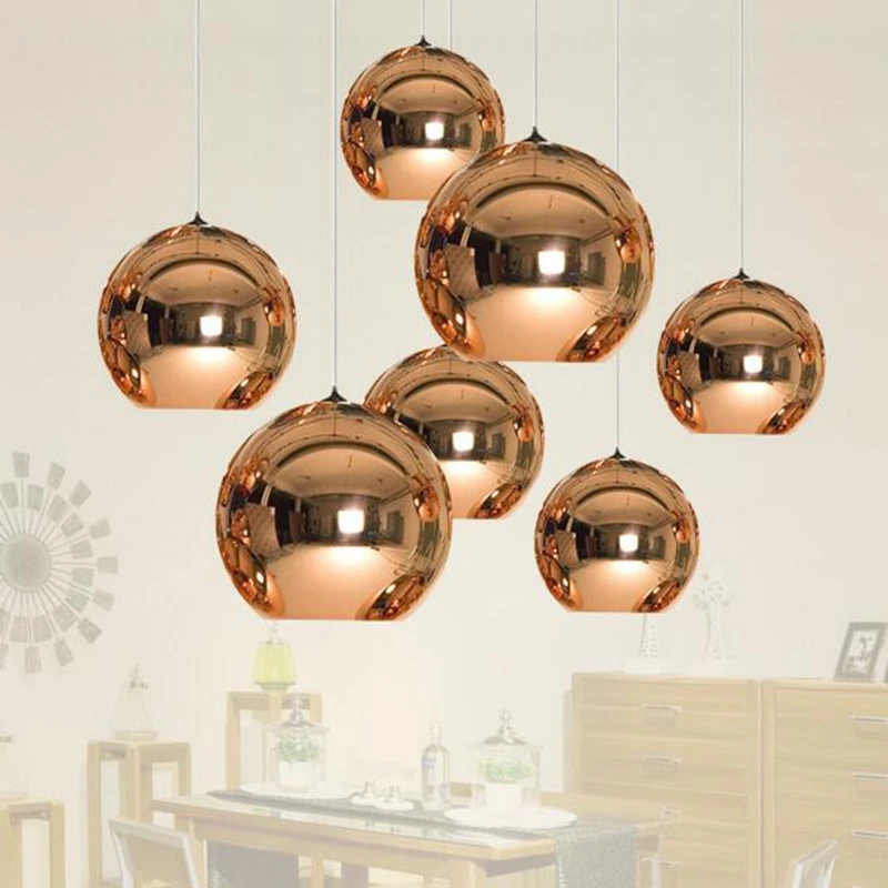 Modern Individuality Concise Outer Space Glass Dining Pendant Light Tom Dixon Art Restaurant Bar Hanging Free Shipping | Освещение