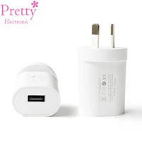 2 pin au plug wall usb charger adapter travel charger charging for smart mobile phone 5v1a charge power adaptor