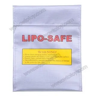 

LiPo Safe Guard bag Battery Charging Sack (300 x 230mm) 10018