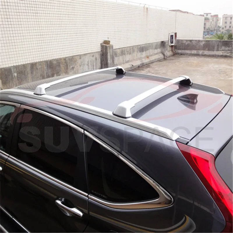 Серебряная стойка для крыши перекладина крестовина Подходит HONDA CRV CR V 2012 2016 2