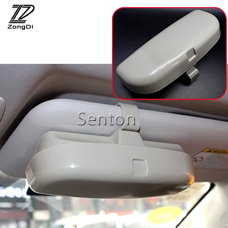 ZD 1pcs Car Glasses Case Holder For Saab Fiat Skoda Octavia A7 A5 Rapid Fabia Yeti Renault Duster Megane 2 3 Opel Astra H J 2017 |