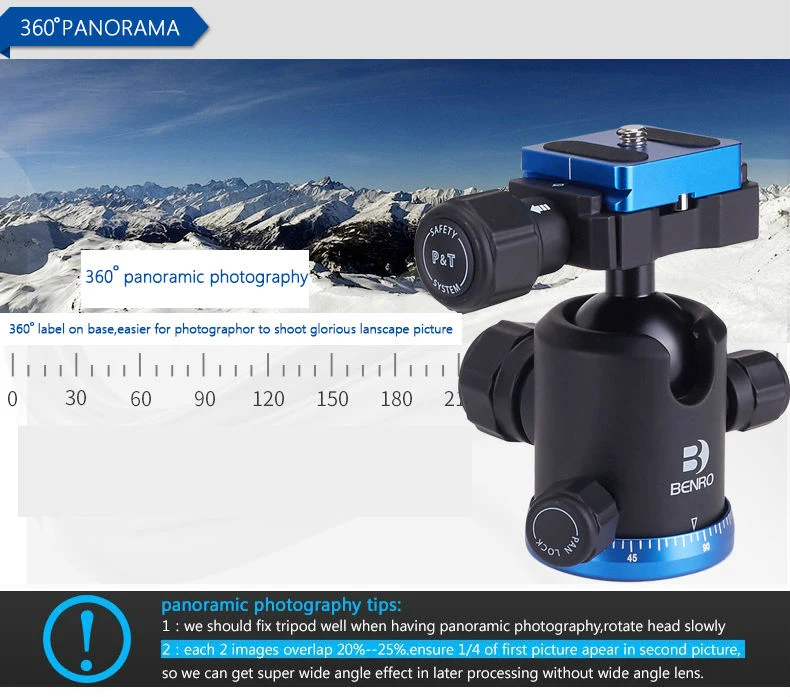 Benro Универсальный штатив FIF19AIB0 алюминиевый набор IB0 шаровая Головка для DSLR камеры