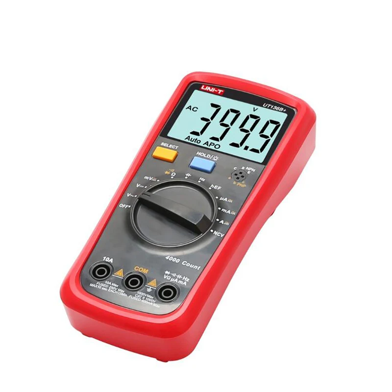Цифровой мини-мультиметр UT136B + UT136C Автоматический диапазон переменный ток