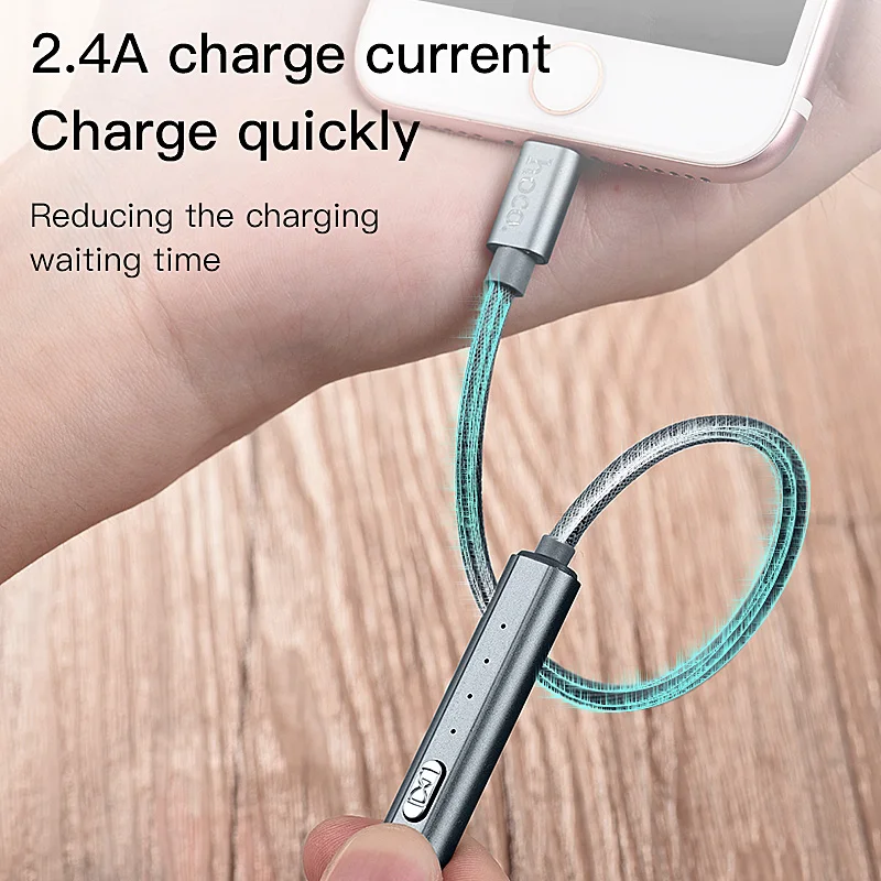 HOCO для iPhone X 7 8 6 плюс s 5 USB Зарядное устройство приурочен зарядный кабель|Кабели