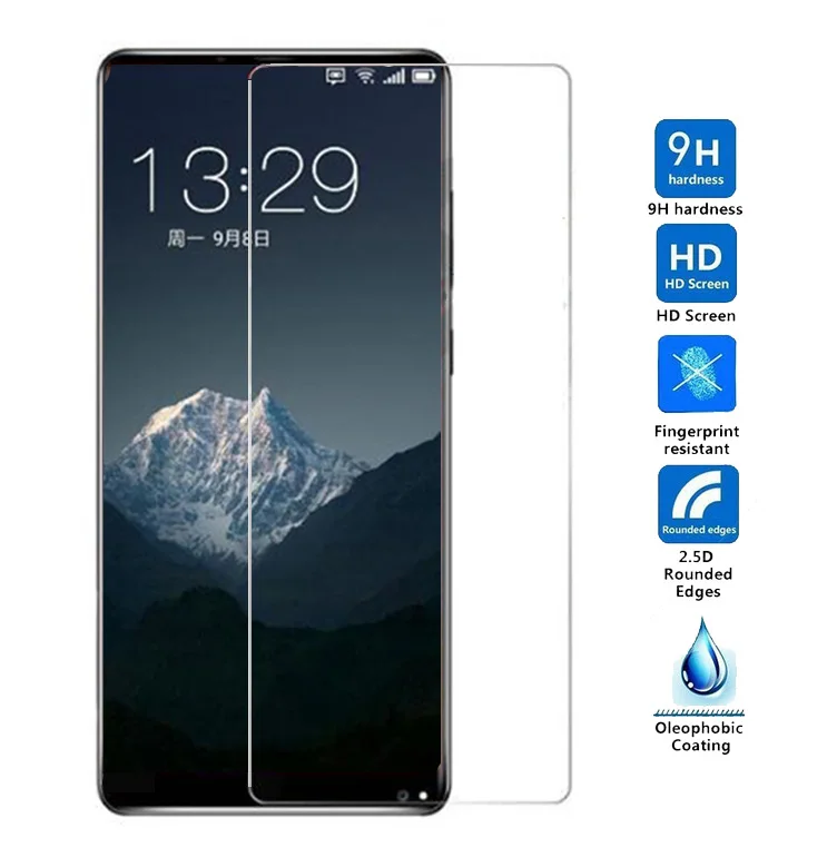 9H 0 26 мм 2.5D Закаленное стекло для OUKITEL MIX 2 Защитная пленка экрана защитная