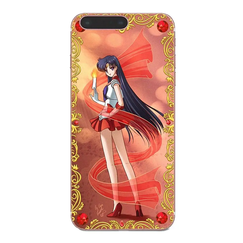 Мягкий милый чехол из ТПУ для Xiaomi Redmi Note 2 3 3S 4 4A 4X5 5A 6 6A Pro Plus Sailor Moon