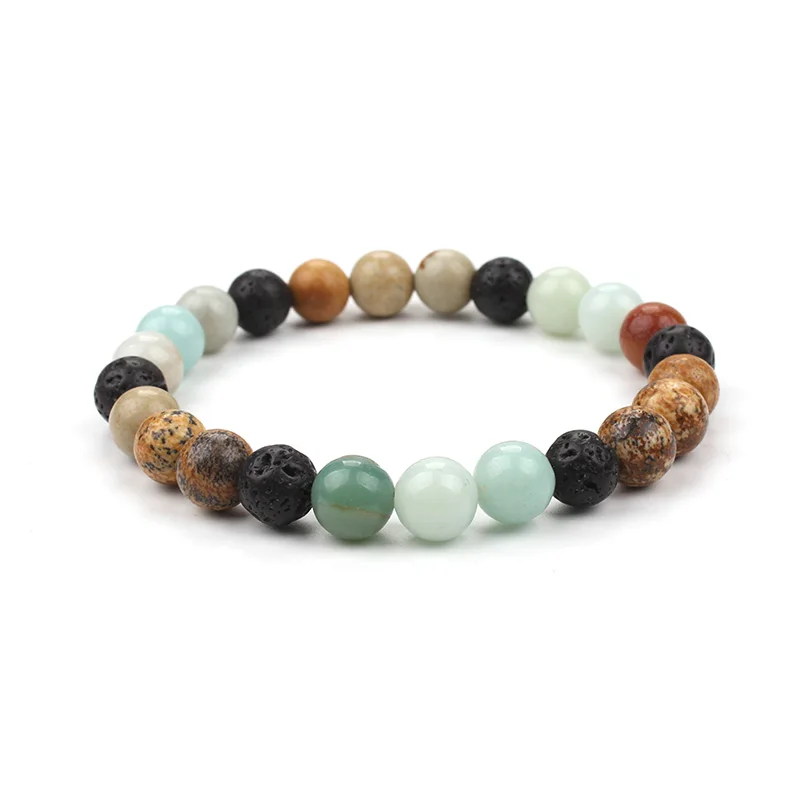 1 шт. новый модный браслет для пары ювелирных изделий Красочный натуральный