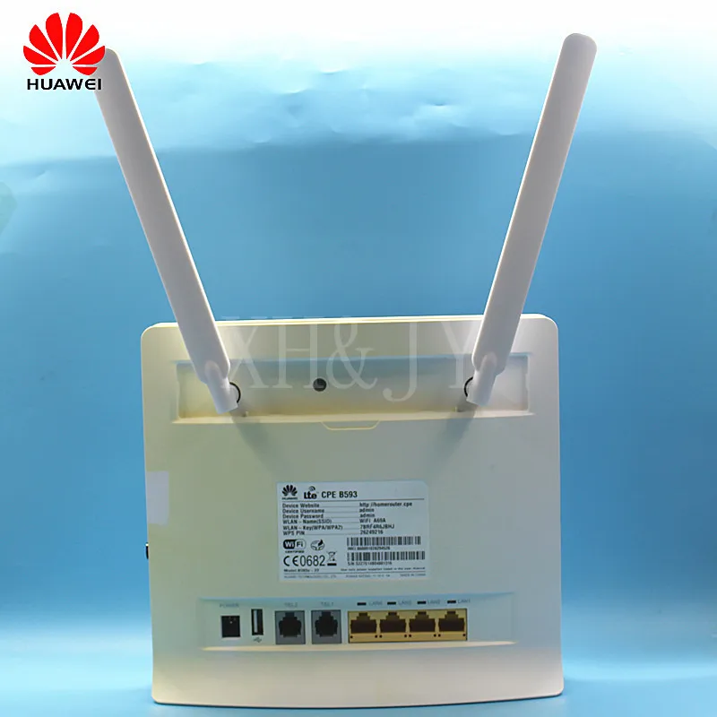 Разблокированный используемый беспроводной маршрутизатор huawei B593 B593s 22 с