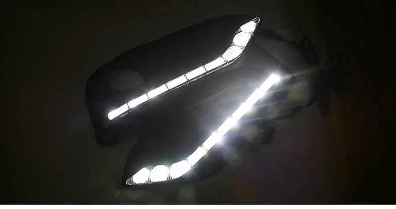 Авто светодиодный свет DRL дневные ходовые фары дальнего света набор замена для Honda Crosstour