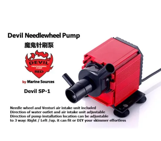 Devil SP1 SP2 SP3 игольчатый роторный насос для протеиновых скиммер морской источник