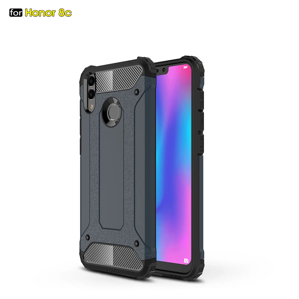 Жесткий чехол для Huawei Honor 8C противоударный сотового телефона ZGAR жесткие чехлы
