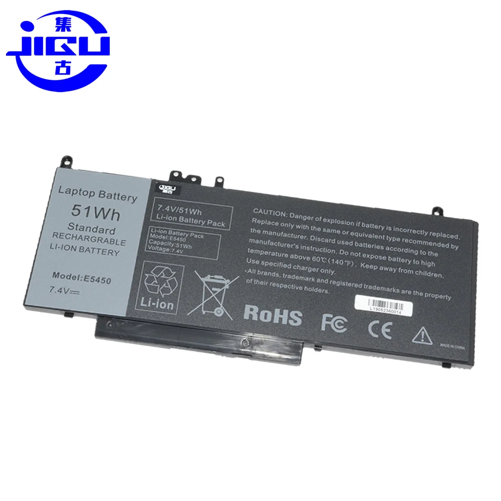 JIGU новая сменная батарея для ноутбука DELL Latitude E5450 E5470 E5550 E5570 8V5GX R9XM9 WYJC2 7 4 V 51wh