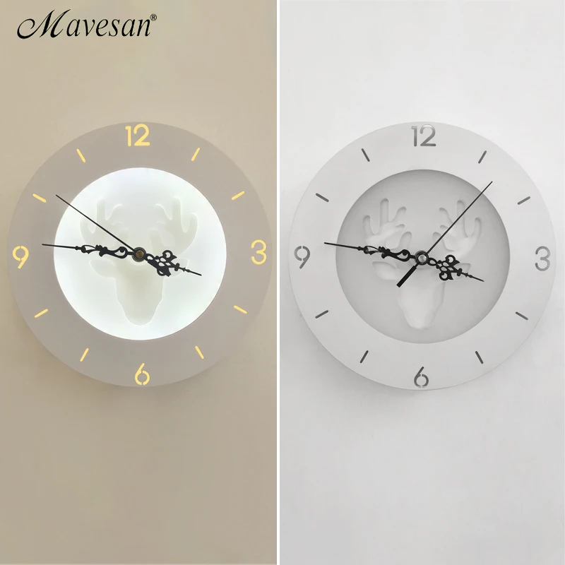 Настенные лампы с часами для гостиной спальни 22 Вт|wall lamp|wall light indoorled wall |
