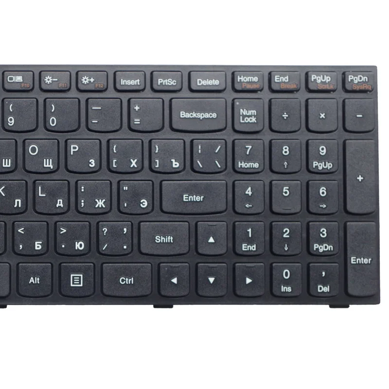 Новинка клавиатура YALUZU для LENOVO IdeaPad 300-15ISK 300-15IBR 300-17ISK русская стандартная AEST7E00110