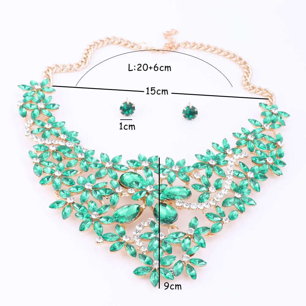 Женские вечерние комплекты ювелирных изделий в стиле бохо с сережками и