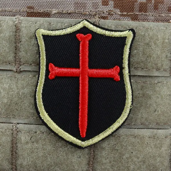 Военная нашивка TSNK армейский значок мини 3D с вышивкой Морская котика/DEVGRU Glod Crusader