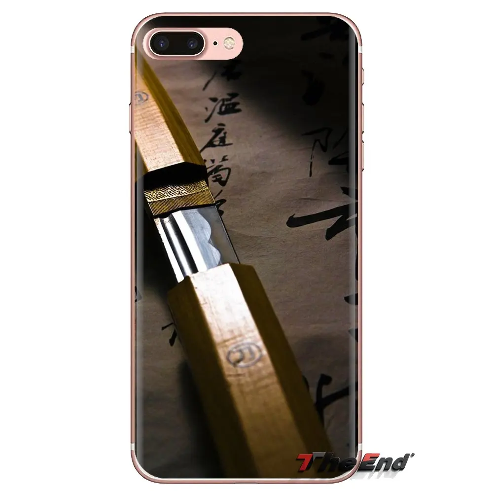 Силиконовый чехол с принтом японского самурая Катана для Sony Xperia Z Z1 Z2 Z3 Z5 compact M2 M4 M5