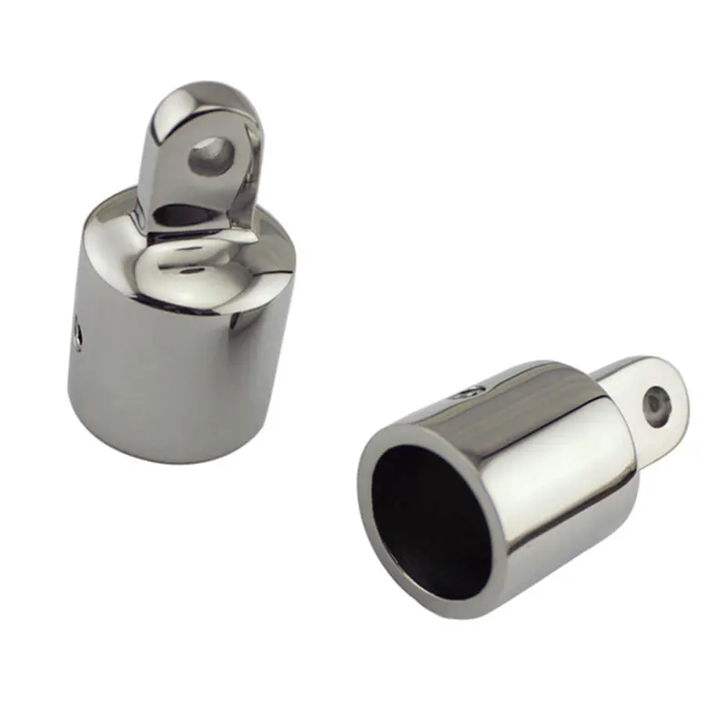

Yacht Stainless Steel 19mm Cap Marine Boat Fitting Hardware Pipe Eye End Bimini Top 1PCS