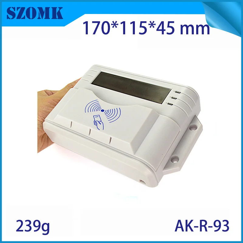 

4 pcs, 170*115*45mm szomk electronics RFID plastic enclosure reader project box pcb instrument enclosure housing case