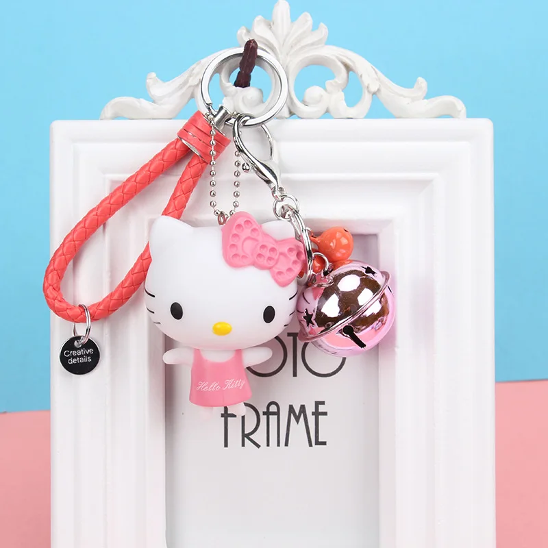 Новые Мультяшные милые брелки Hello Kitty куклы KT Cat очаровательные сумки для женщин и