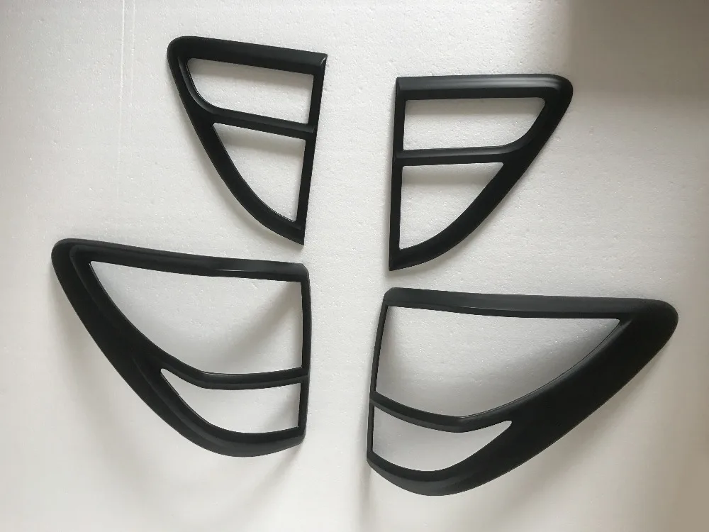 Аксессуары 2017 для Mazda BT50 матовая черная крышка заднего фонаря BT-50 2012 2013 2015 2014