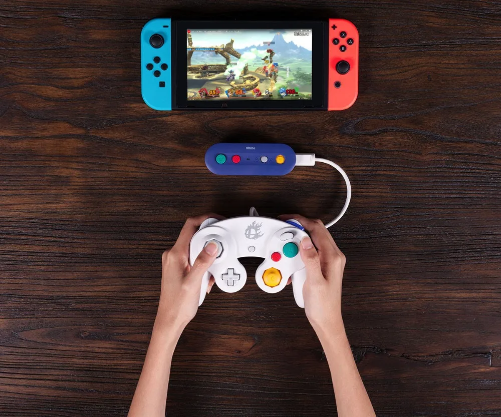 8bitdo gbros Беспроводной адаптер для NES SNES SF-C классический издание wii классические для nintendo переключатель геймкуб