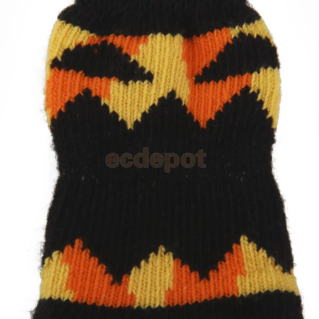 New Puppy Dog Cute Cartoon Non-Slip Socks Pet Footwear Slippers Angry Pumpkin | Дом и сад