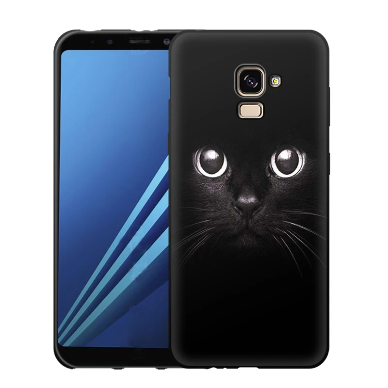 Силиконовый чехол EiiMoo для Samsung Galaxy A8 2018 A530 A530F мягкая задняя крышка телефона Plus A730 |