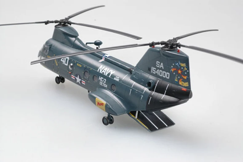 Статическая модель самолета 1: 72 Масштаб модель вертолета самолет нам CH-46D Готовые модели 37001