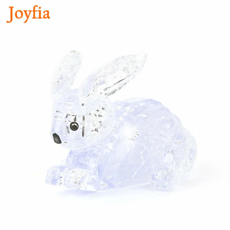 3D с украшением в виде кристаллов головоломки DIY сборки модель игрушка подарок