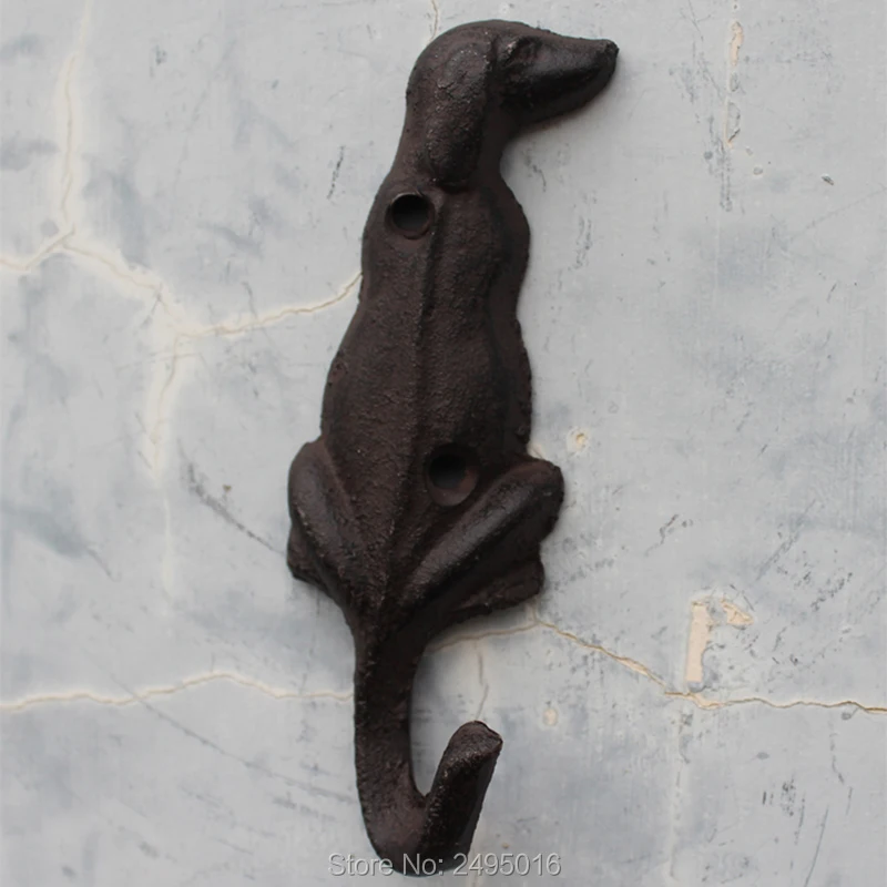 Чугунная вешалка для одежды собаки | Дом и сад