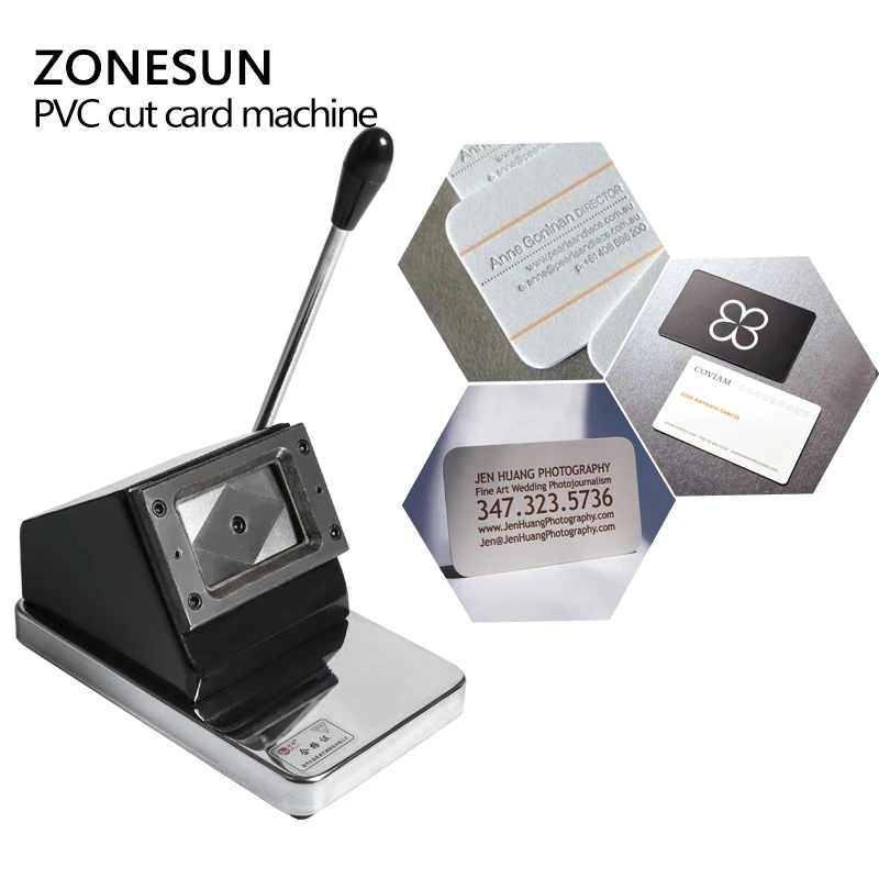 ZONESUN заводской заказной любой размер любой формы сверхмощный штамповочный резак для резки бумажных карт ПВХ карточный резак Фото штамповочный резак