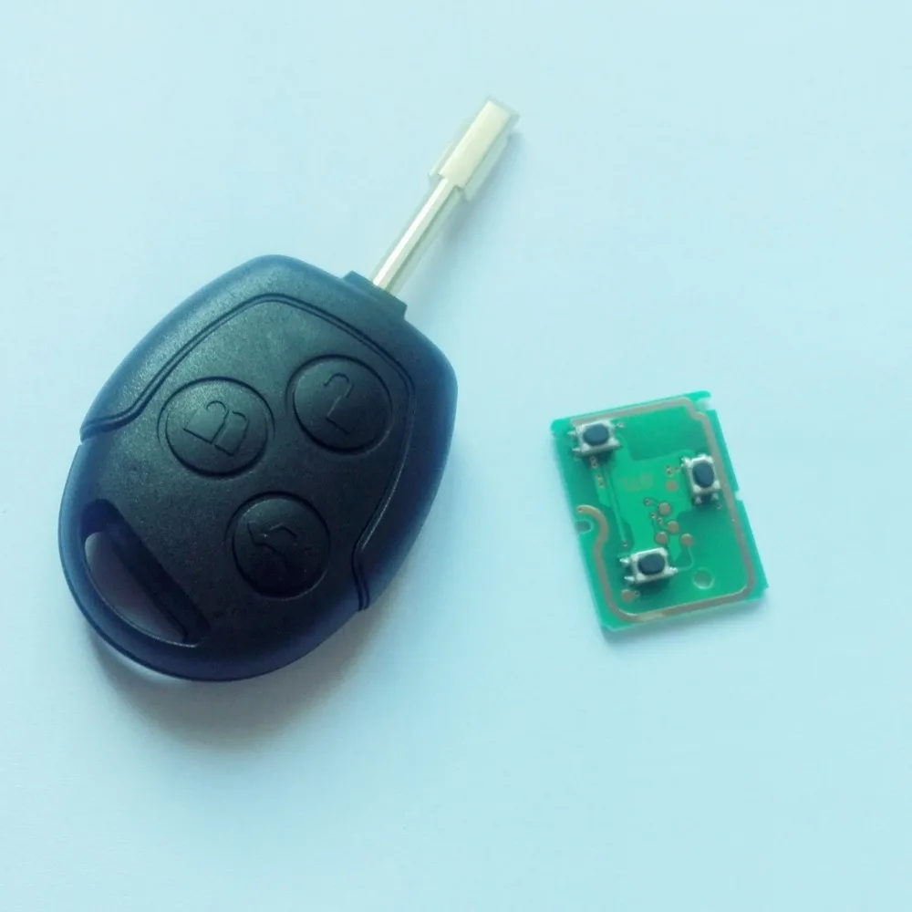 

2PCS/Lots Remote Key 3 Buttons 433MHz Without 4D60 Chip for FORD Mondeo C MAX Fusion Transit KA Keyless Entry Fob
