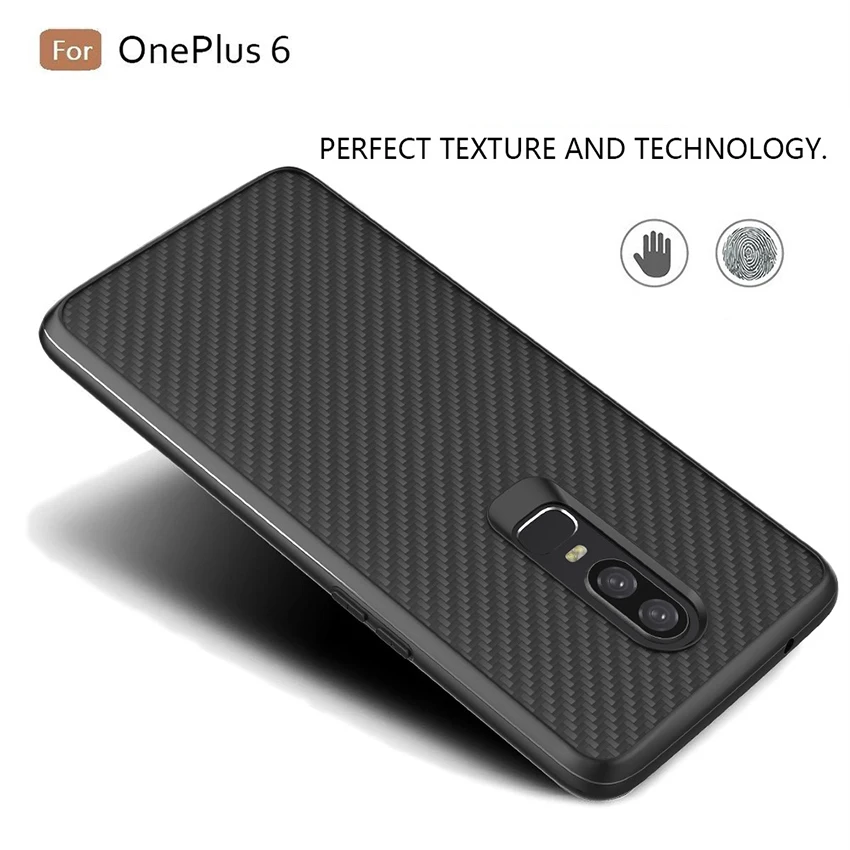 Чехол OnePlus 6 мягкий силиконовый чехол из ТПУ кожаный для телефона задняя крышка |