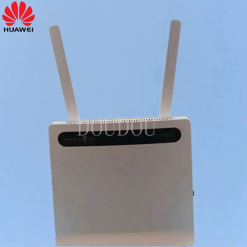 Роутер Huawei B593 4G LTE 100 Мбит/с CPE роутер с Sim картой Wi Fi 4g антенной 3g маршрутизатор PK
