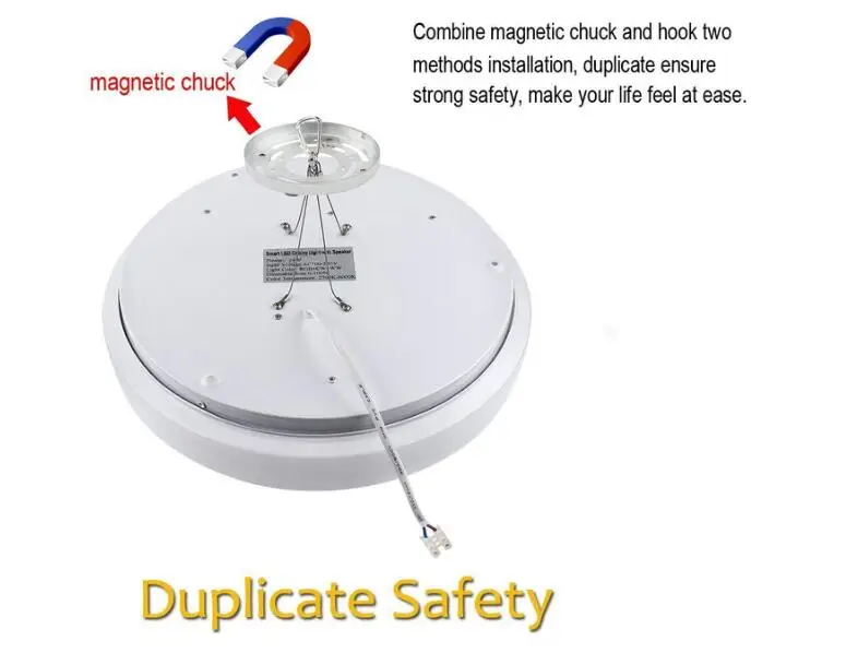 Умная Светодиодная потолочная лампа RGBW музыкальный потолочный светильник с
