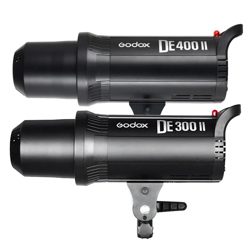 Комплект освещения Godox 3x DE400II 400 Вт / DE300II 300 + 2 4G X2